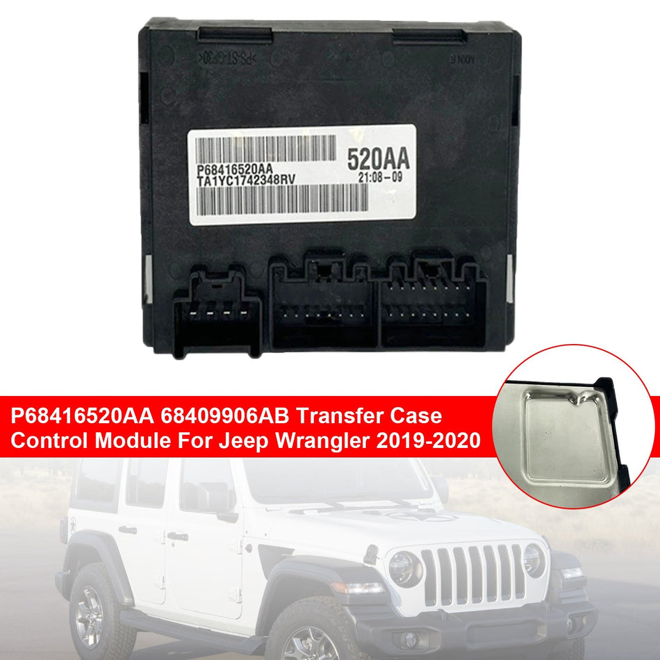 P68416520AA 68409906AB トランスファーケースコントロールモジュール ジープラングラー 2019-2020用