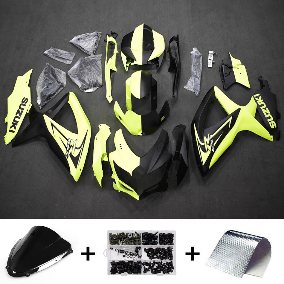 スズキ GSXR 600/750 2008-2010 K8 用 インジェクションフェアリングキット ボディワーク プラスチック ABS