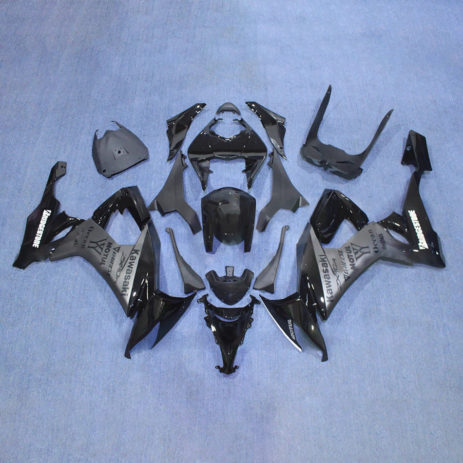 インジェクションフェアリングキット ボディワーク プラスチック ABS カワサキ ZX10R 2008-2010 に適合