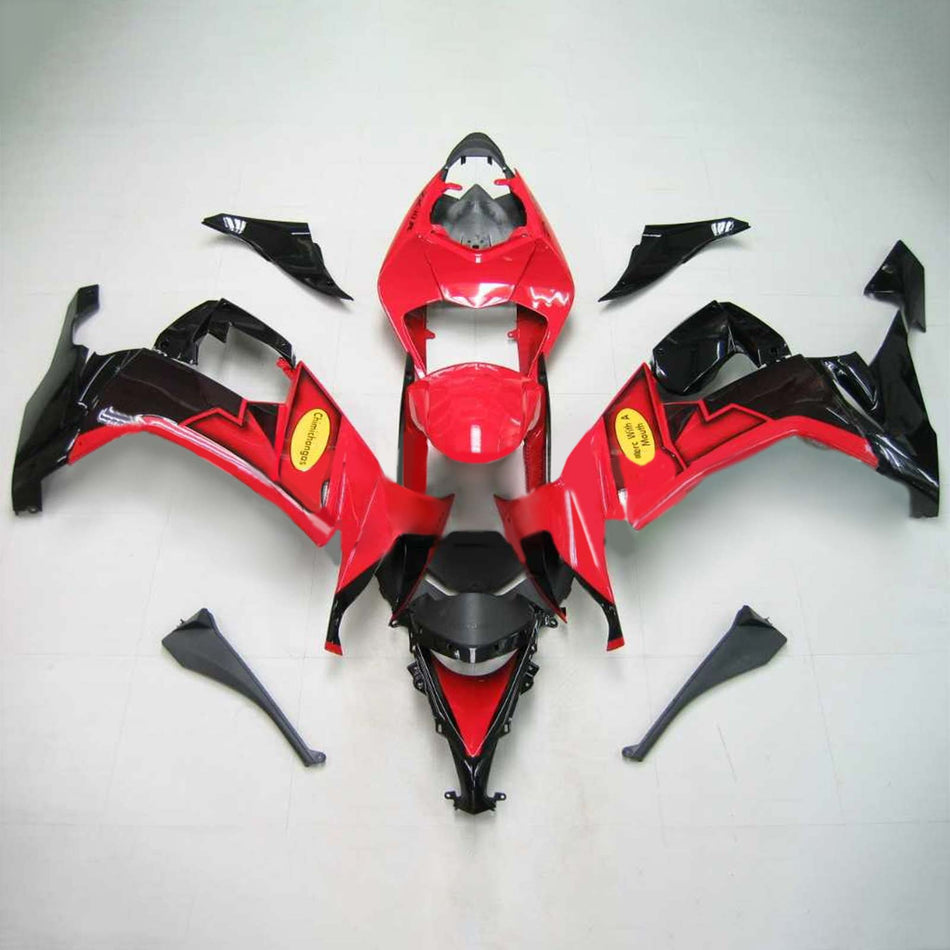 2008-2010 カワサキ ZX10R Amotopart インジェクションフェアリングキット ボディワーク プラスチック ABS #111