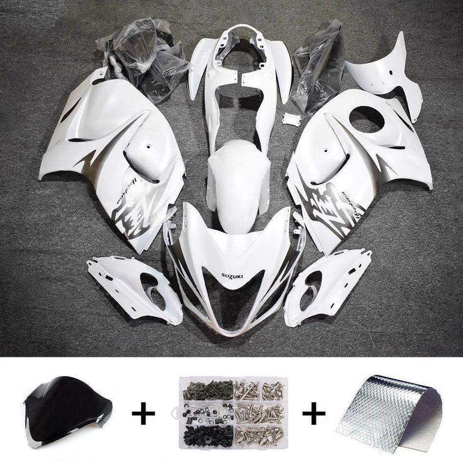 スズキ ハヤブサ GSX1300R 2008-2020 用 インジェクションフェアリングキット ボディワーク プラスチック ABS