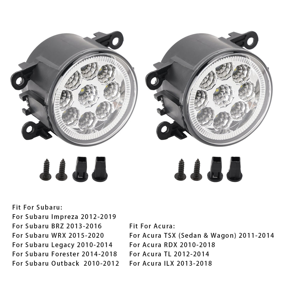 日産フロンティア 2005-2019 84501AJ00A用 LEDデイタイムランニングフォグランプ ペア