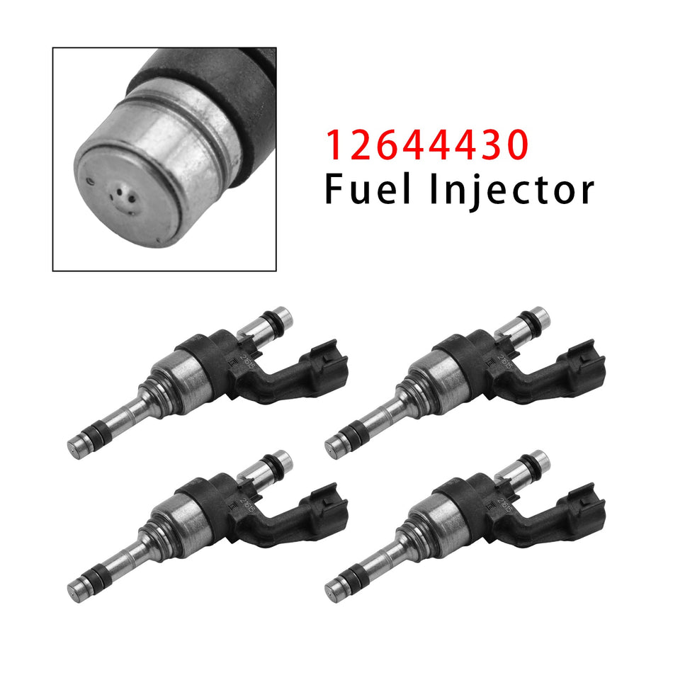 シボレー ボルト 1.5L 電気/ガソリン 2016-2019 用燃料インジェクター 4個セット 12644430