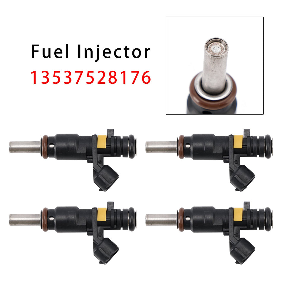 ミニクーパー R55 R56 プジョー 207/208 1.6 06-12 用 燃料インジェクター 4個 13537528176