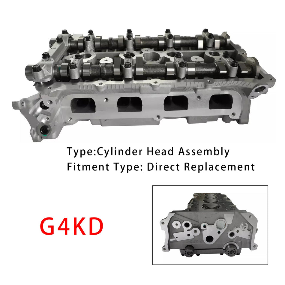 G4KD エンジンシリンダーヘッドアセンブリ（Kia Forte Hyundai 2.0L 07-2015用）