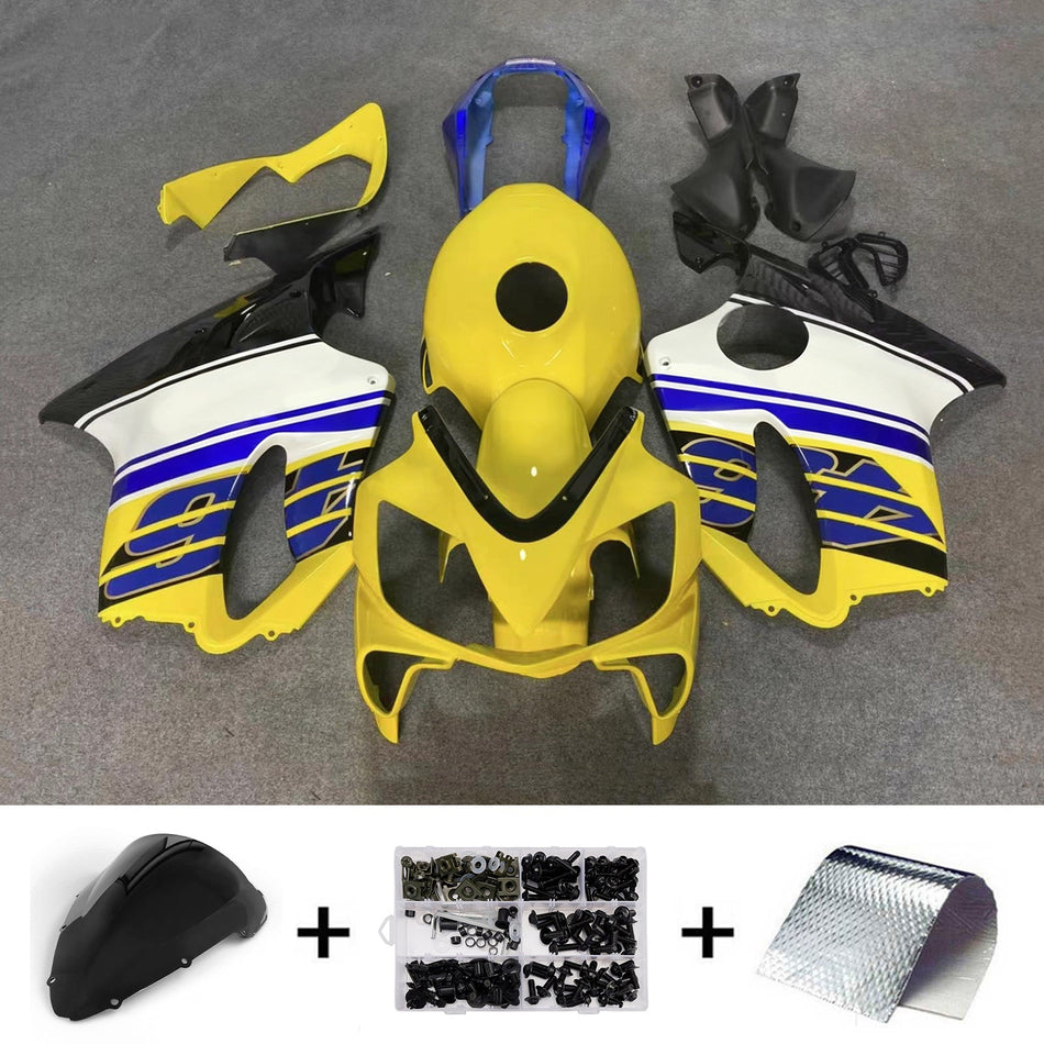 ホンダ CBR600 F4i 2004-2007 用 ABS樹脂製インジェクションフェアリングキット