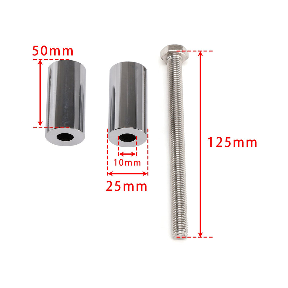 SPESSORI RIALZI ライザー MANUBRIO PER KAWASAKI VN 800 900 1500 1600 2000 バルカン