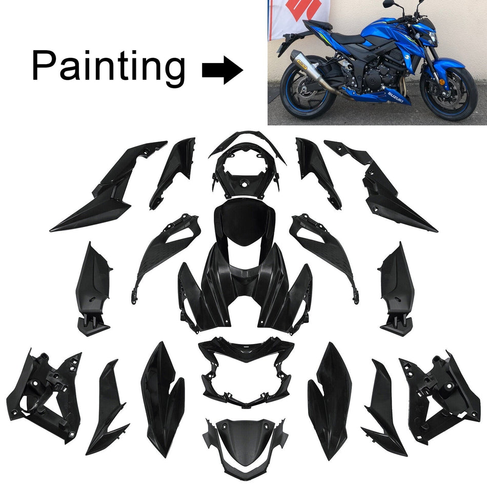 2017-2021 スズキ GSX-S 750 Amotopart インジェクションフェアリングキット ボディワーク プラスチック ABS #111