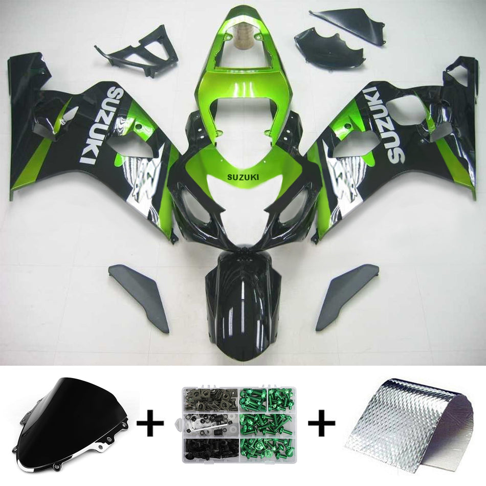 2004-2005 スズキ GSXR 600/750 K4 Amotopart インジェクションフェアリングキット ボディワーク プラスチック ABS #129