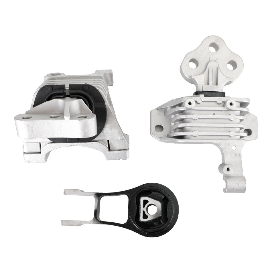 2016 ジープ チェロキー 75周年記念 スポーツユーティリティ 4ドア 3PCS エンジン モーター &amp; トランスミッション マウント セット 68192831AF 68418876AB 68157441AD