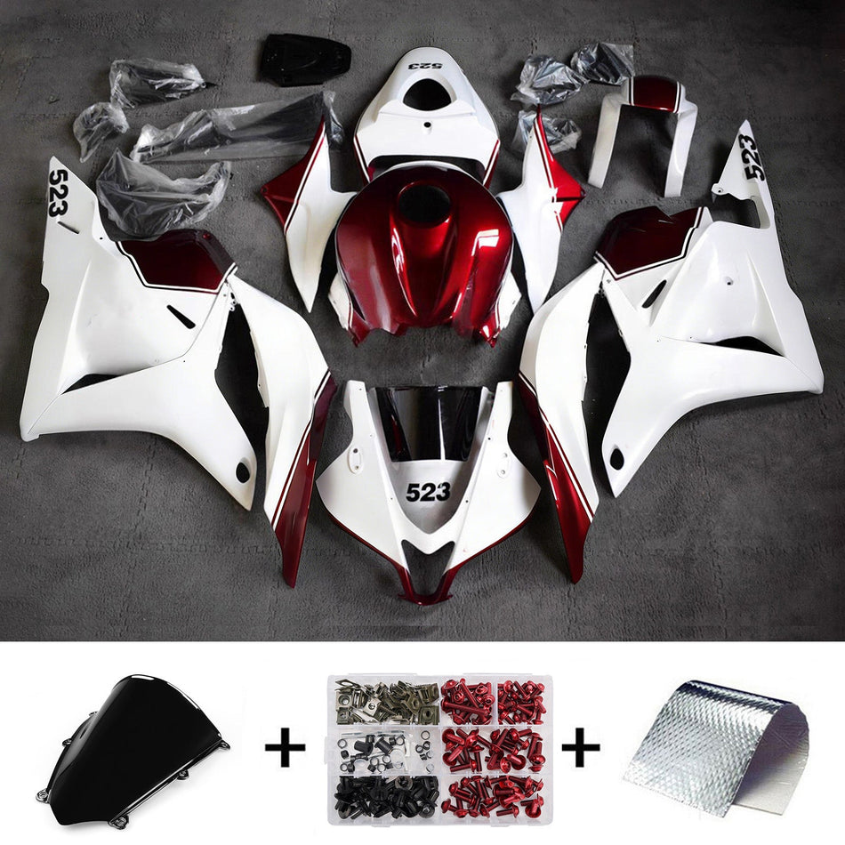 ホンダ CBR600RR 2009-2012 F5 用インジェクション フェアリングキット ボディワーク プラスチック ABS