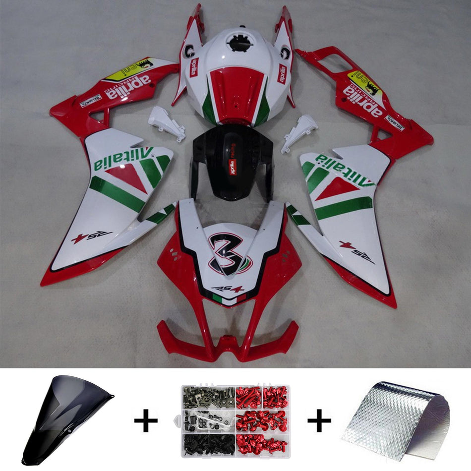 2012-2016 Aprilia RS4 125/50 Amotopart インジェクションフェアリングキット ボディワーク #105