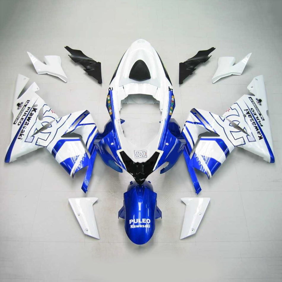 2004-2005 カワサキ ZX10R Amotopart インジェクションフェアリングキット ボディワーク プラスチック ABS #116