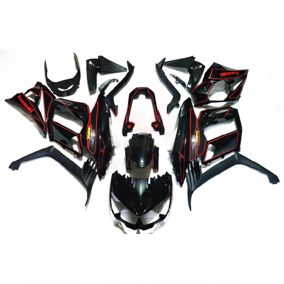 インジェクションフェアリングキット ボディワーク プラスチック ABS カワサキ Z1000SX 2010-2015 に適合