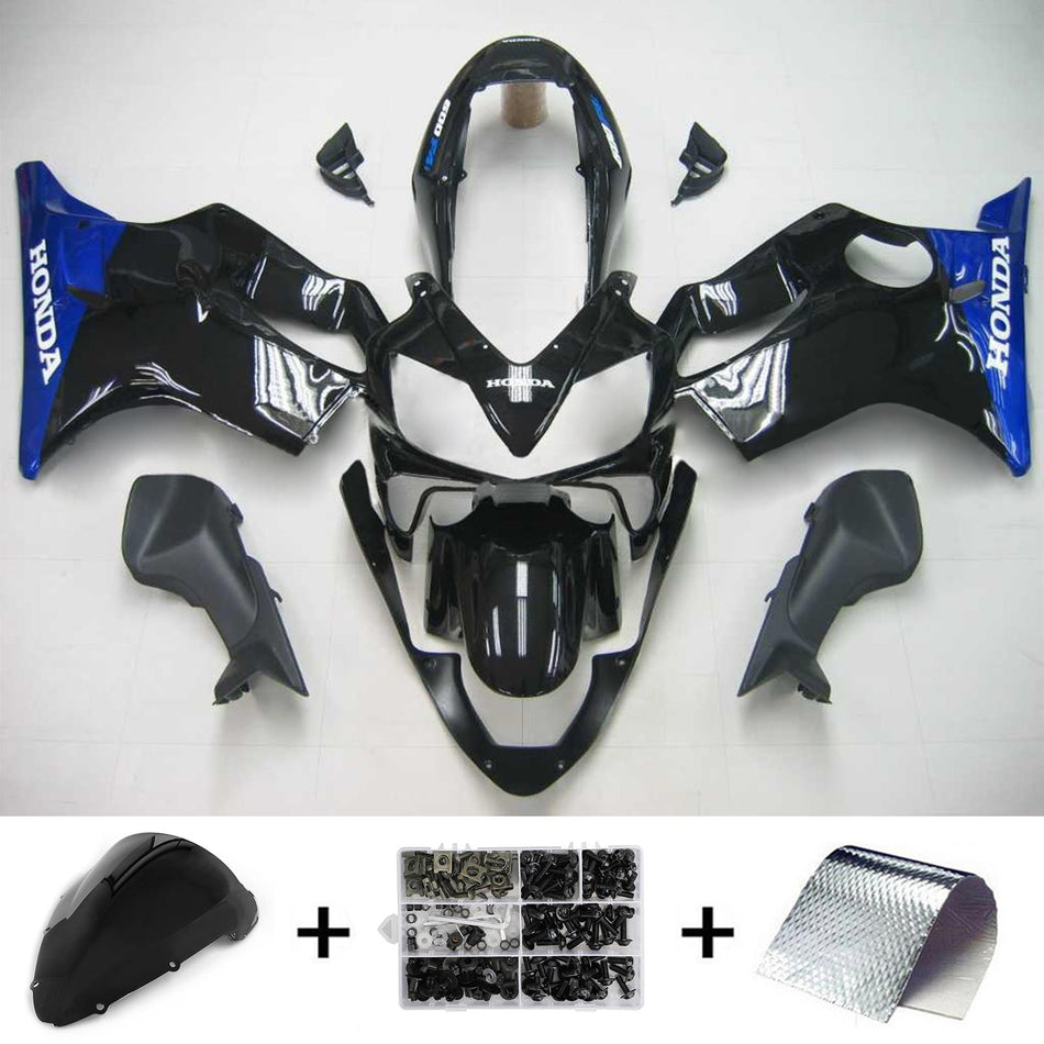 2004-2007 ホンダ CBR600 F4i Amotopart インジェクションフェアリングキット ボディワーク プラスチック ABS #108