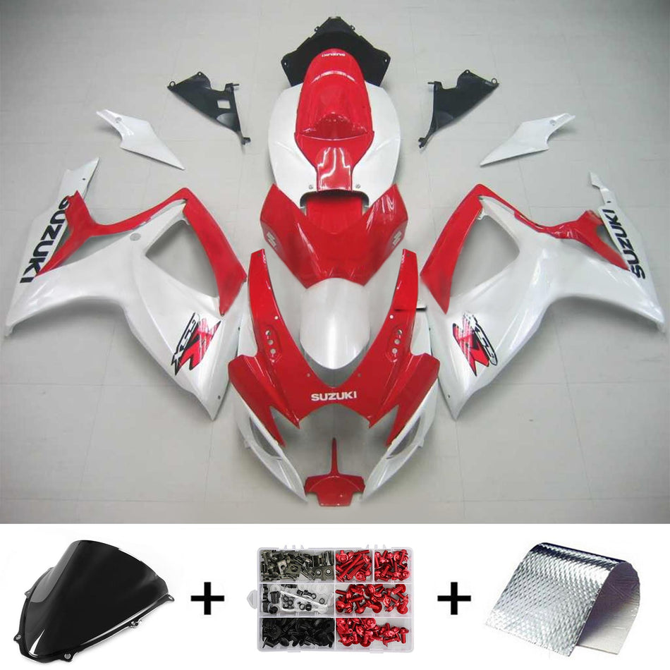 2006-2007 スズキ GSXR 600/750 K6 Amotopart インジェクションフェアリングキット ボディワーク プラスチック ABS #162