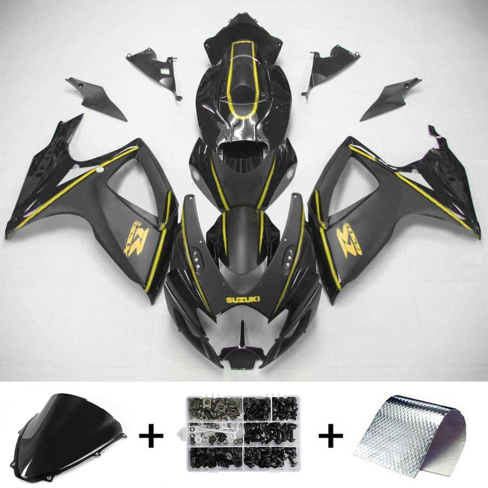 2006-2007 スズキ GSXR 600/750 K6 Amotopart インジェクションフェアリングキット ボディワーク プラスチック ABS #149