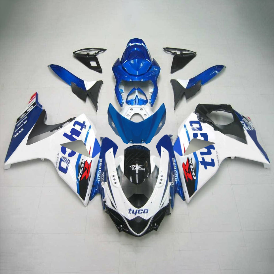 2009-2016 スズキ GSXR1000 K9 Amotopart インジェクションフェアリングキット ボディワーク プラスチック ABS #122