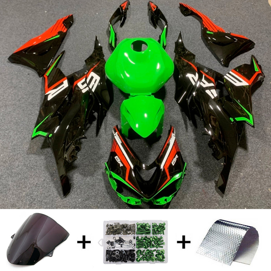 インジェクションフェアリングキット ボディワーク プラスチック ABS カワサキ ZX-6R 2024-2025 に適合