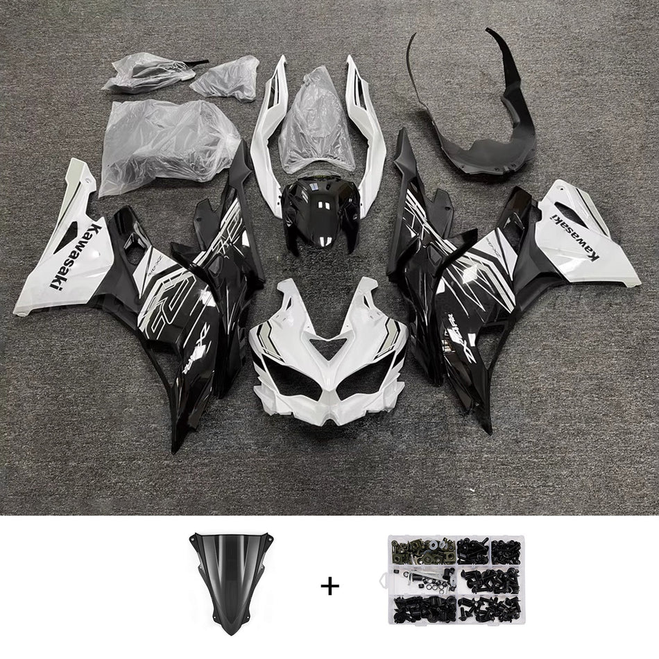 カワサキ Ninja ZX-25R ZX-4R ZX-4RR 2019-2025 に適合するインジェクションフェアリングキット