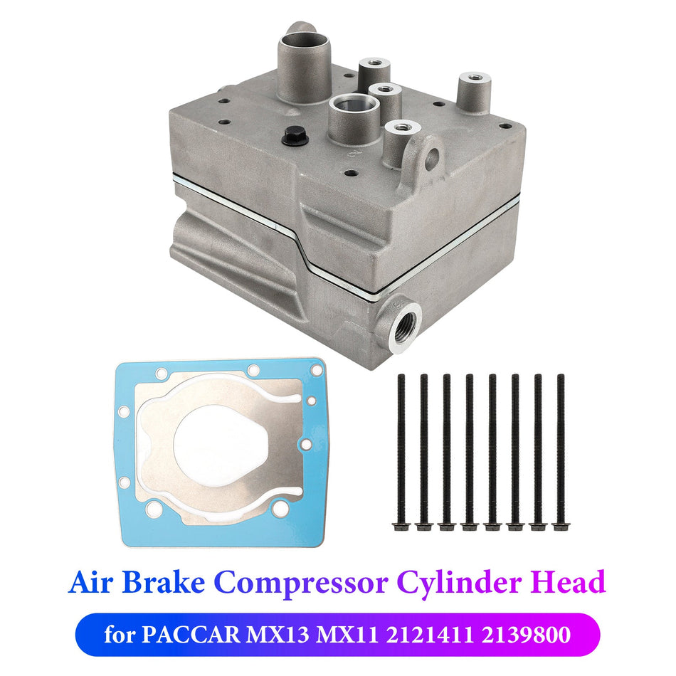PACCAR MX11 エアブレーキコンプレッサー用シリンダーヘッド 2121412 9122189202
