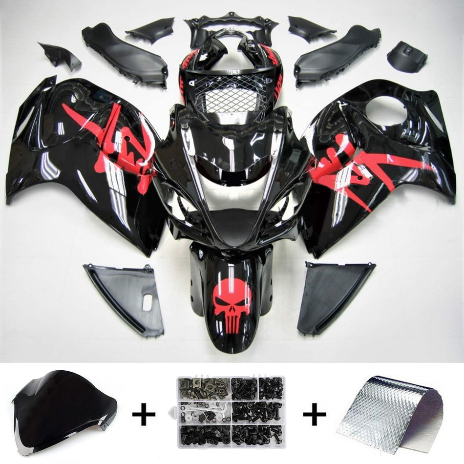 2008-2020 スズキ ハヤブサ GSX1300 アモトパーツ インジェクションフェアリングキット ボディワーク プラスチック ABS #102