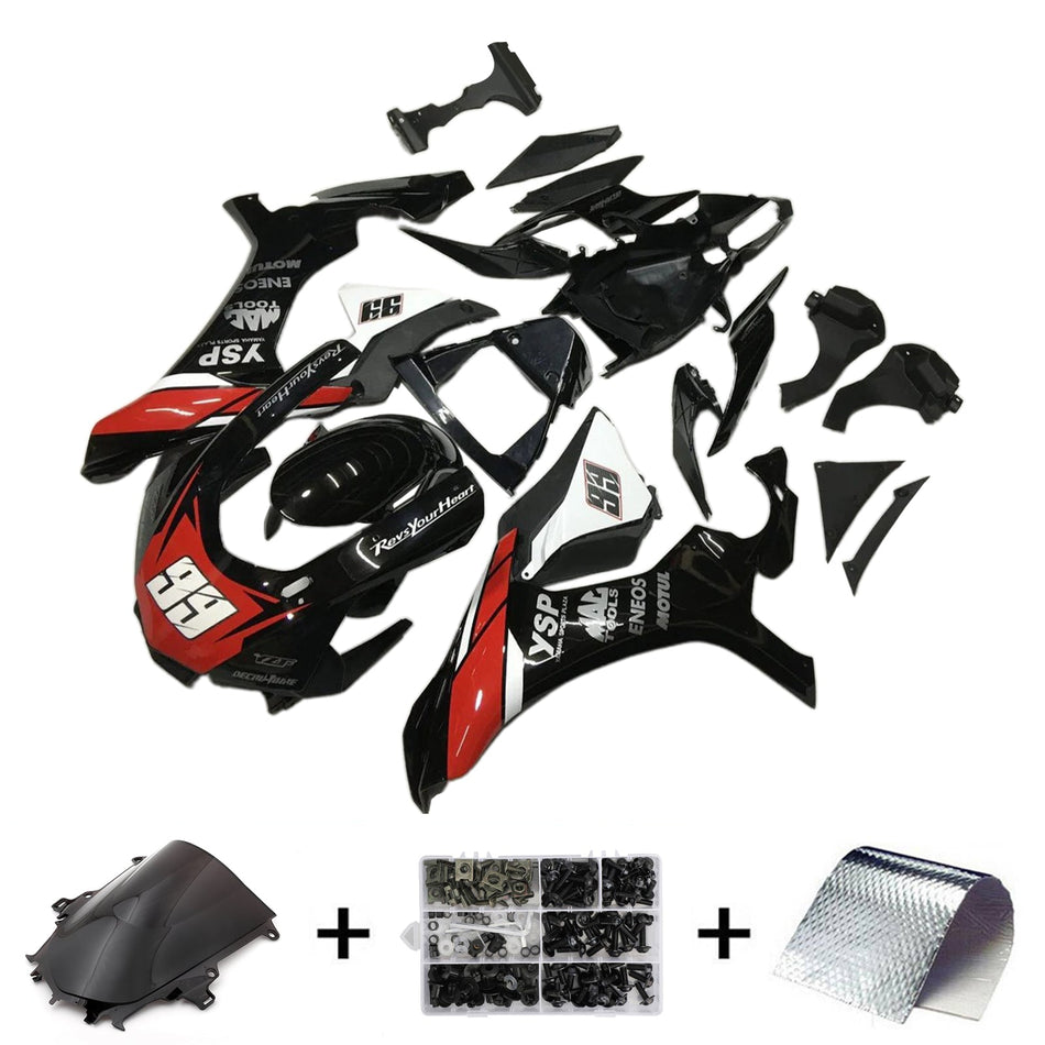 2020-2024 ヤマハ YZF-R1 インジェクションフェアリングキット ボディワーク プラスチック ABS