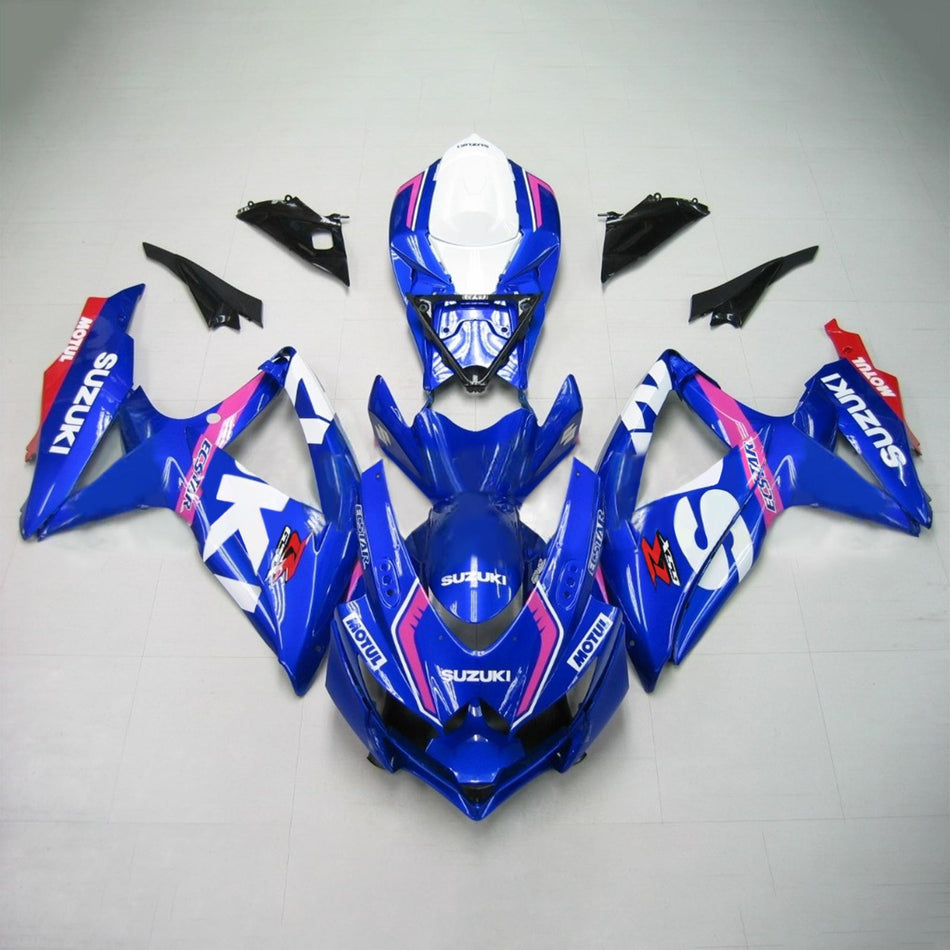 2008-2010 スズキ GSXR 600/750 K8 Amotopart インジェクションフェアリングキット ボディワーク プラスチック ABS #150