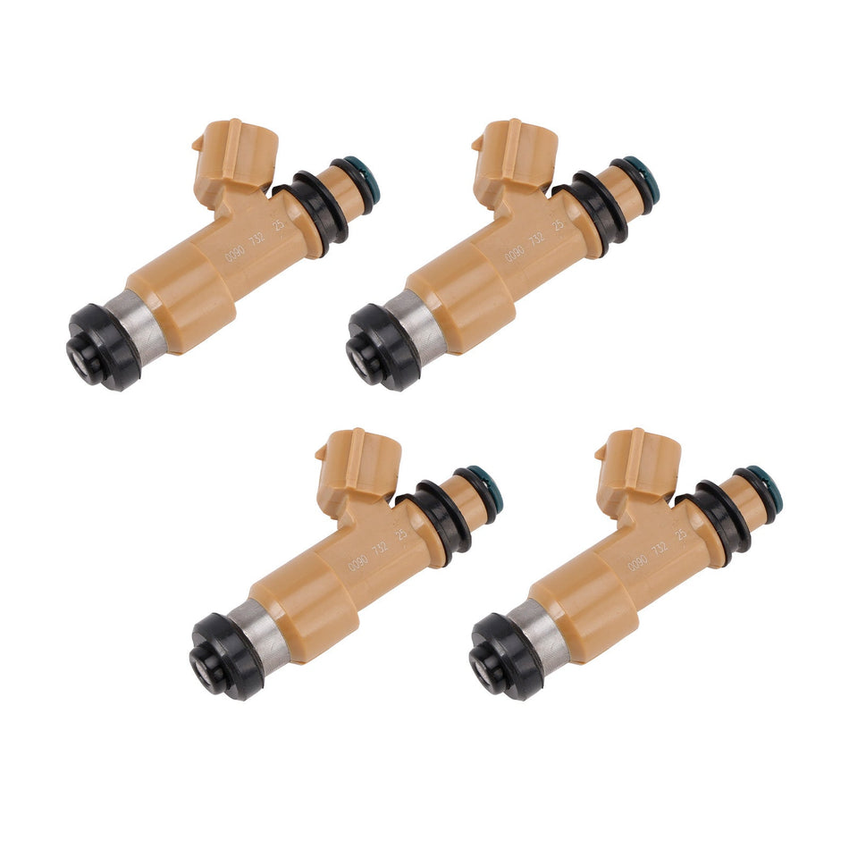 4X Iniettore Carburante スバル WRX 2012-2014 レガシィ 2007-2012 16611-AA680 ごと