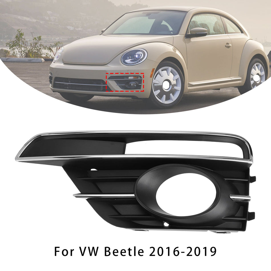 2016-2019 VW ビートル 車 左側 フォグランプ グリル カバー 5C5854661K
