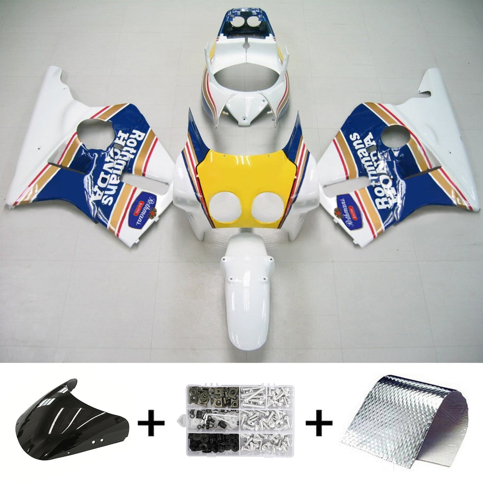 1987-1989 ホンダ CBR400RR NC23 Amotopart インジェクションフェアリングキット ボディワーク プラスチック ABS #101