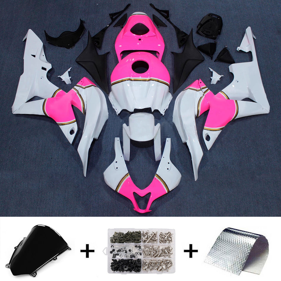 ホンダ CBR600RR 2007-2008 F5 用 ABS樹脂製インジェクションフェアリングキット