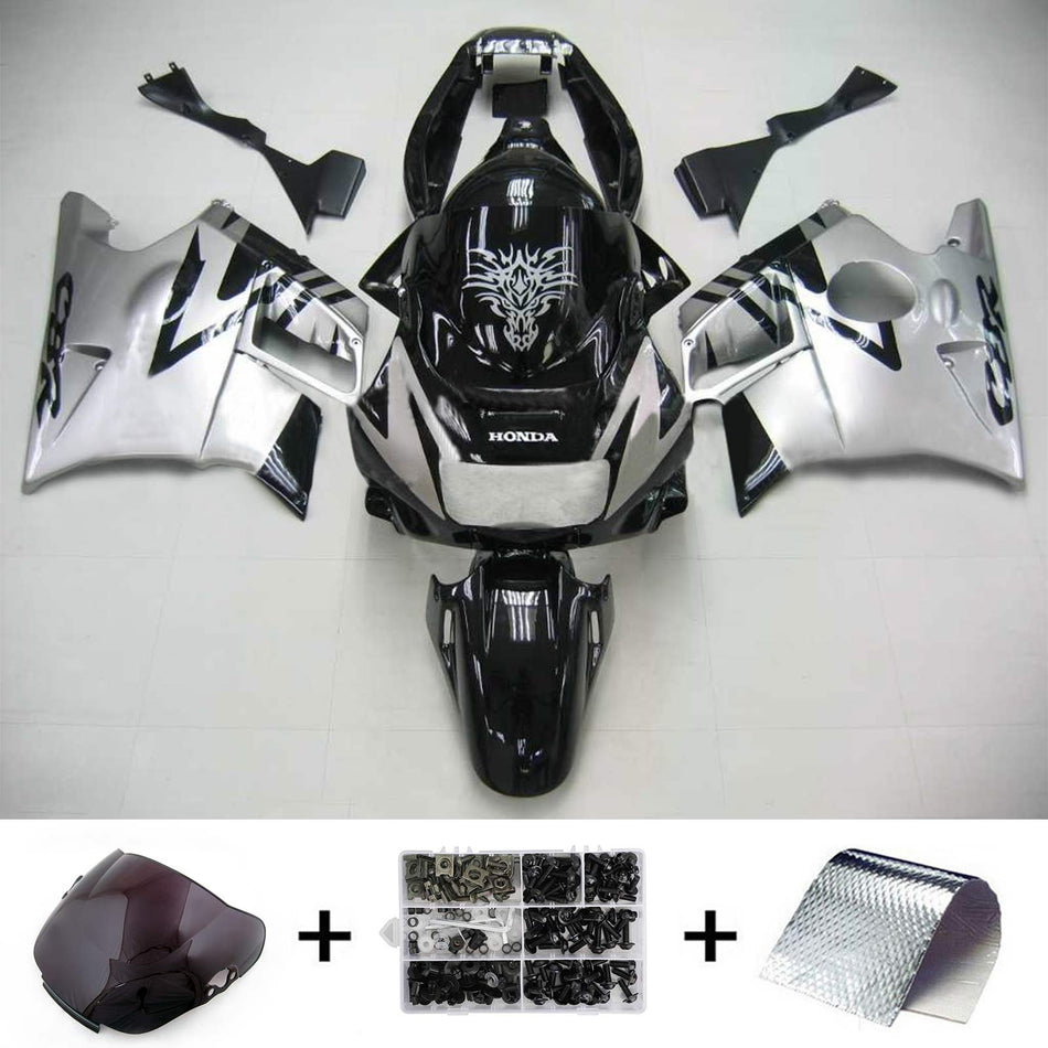 1991-1994 ホンダ CBR600 F2 Amotopart インジェクションフェアリングキット ボディワーク プラスチック ABS #101