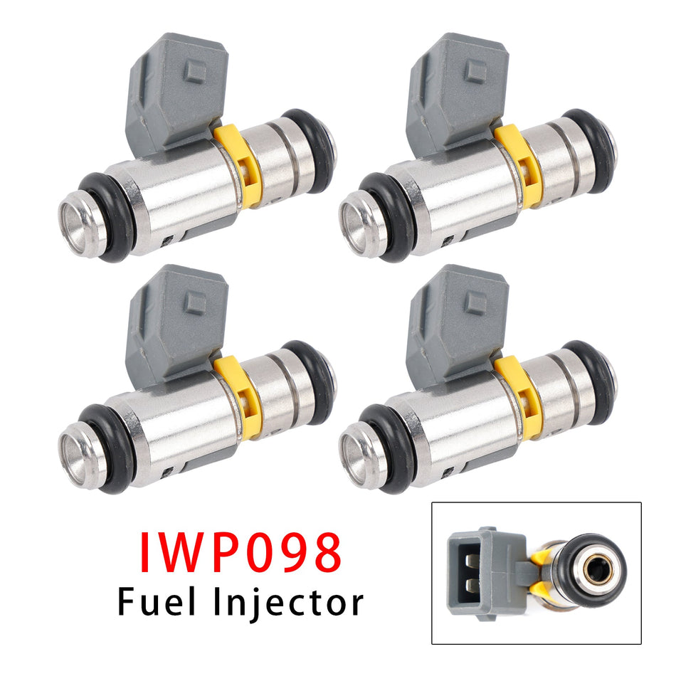 ルノー エスパス グランセニック ラグナ メガーヌ II 2.0 IWP098 用 燃料インジェクター 4個
