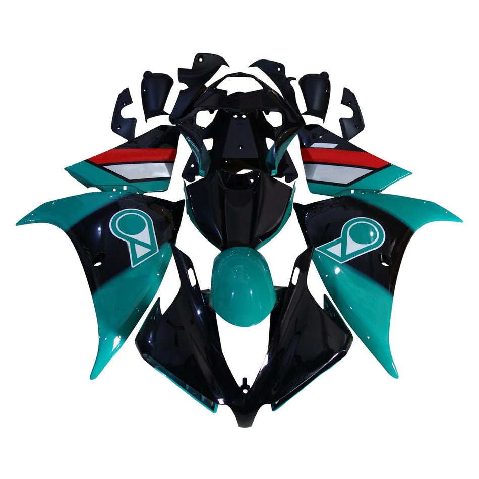 インジェクションフェアリングキット ボディワーク プラスチック ABS ヤマハ YZFR1 YZF-R1 2009-2011用