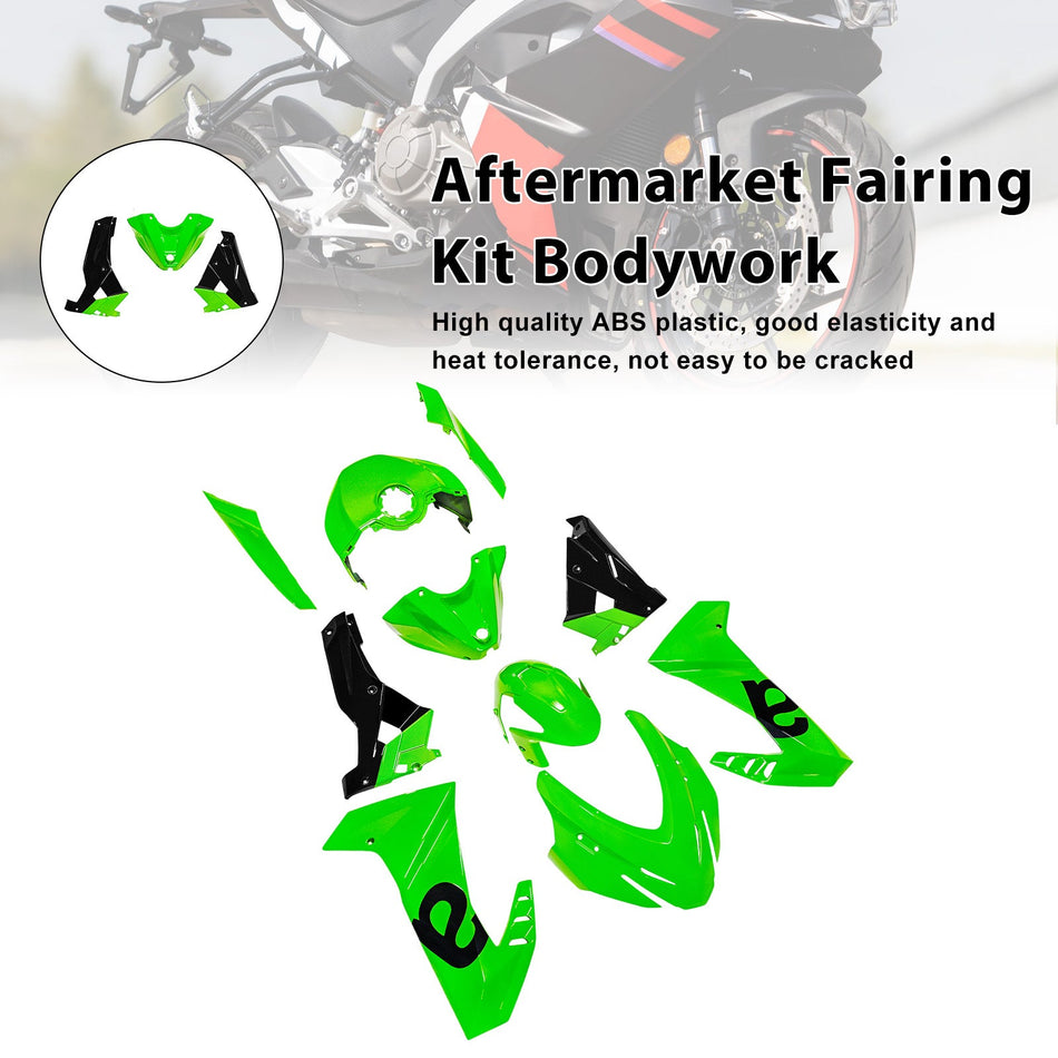Aprilia RS457 2024-2025 07#用インジェクションABSプラスチックボディワークフェアリングキット