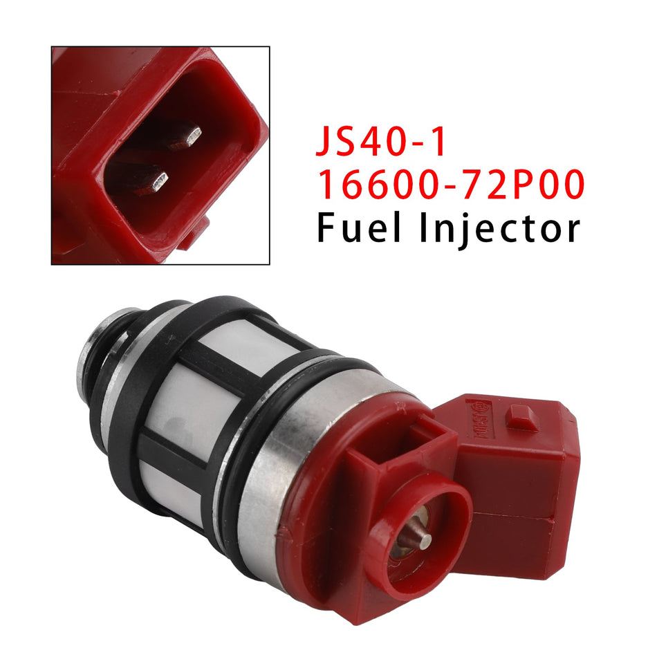 日産 D21 XE ピックアップ 2.4L 93-95 用燃料インジェクター 1個 JS40-1 16600-72P00