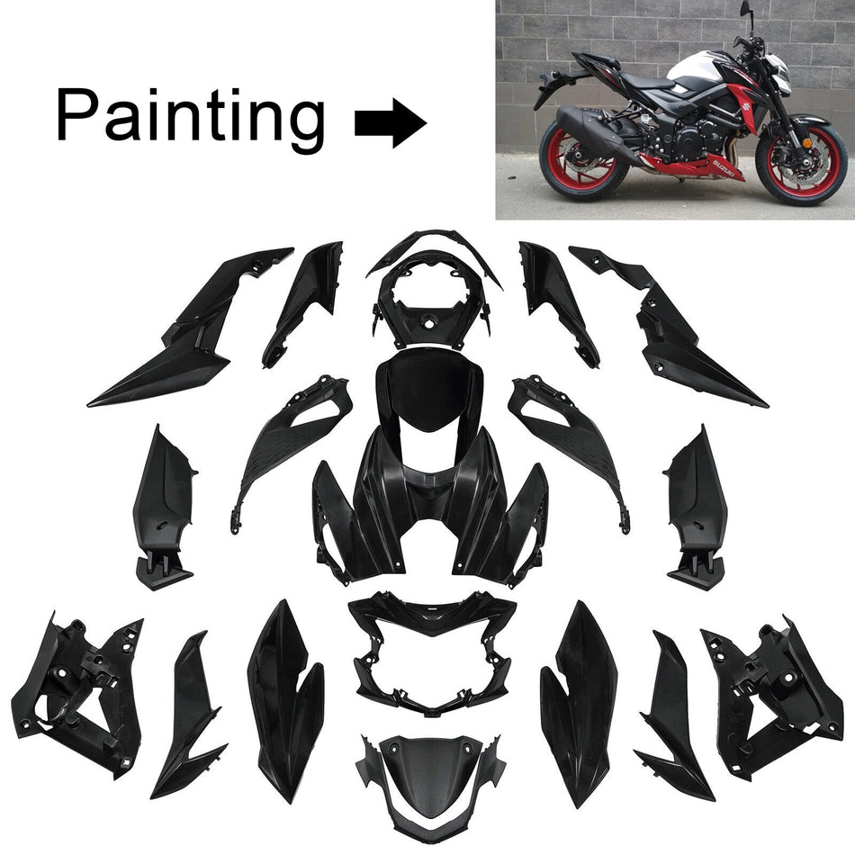 2017-2021 スズキ GSX-S 750 Amotopart インジェクションフェアリングキット ボディワーク プラスチック ABS #102