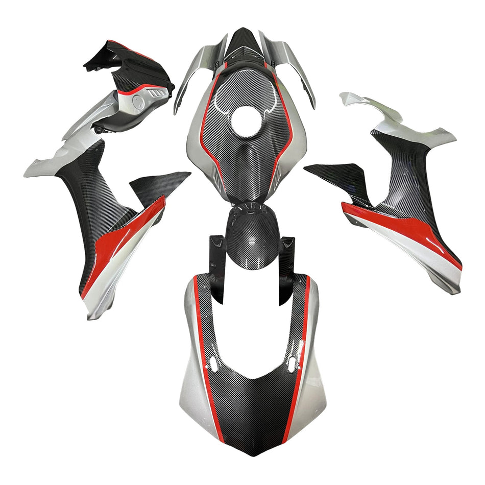 インジェクションフェアリングキット ボディワーク プラスチック ABS ヤマハ YZFR1 YZF-R1 2015-2019用