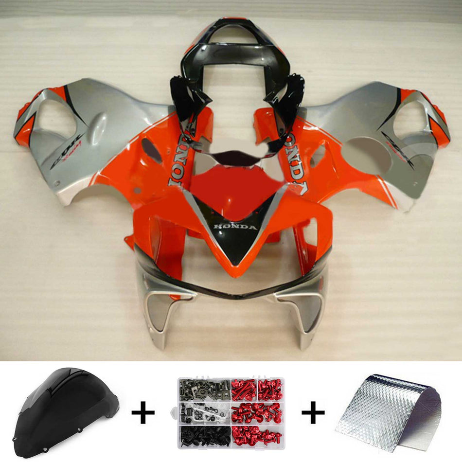 2001-2003 ホンダ CBR600 F4i インジェクションフェアリングキット ボディワーク プラスチック ABS#139