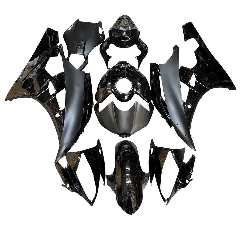 インジェクションフェアリングキット ボディワーク プラスチック ABS ヤマハ YZFR6 YZF-R6 2006-2007用