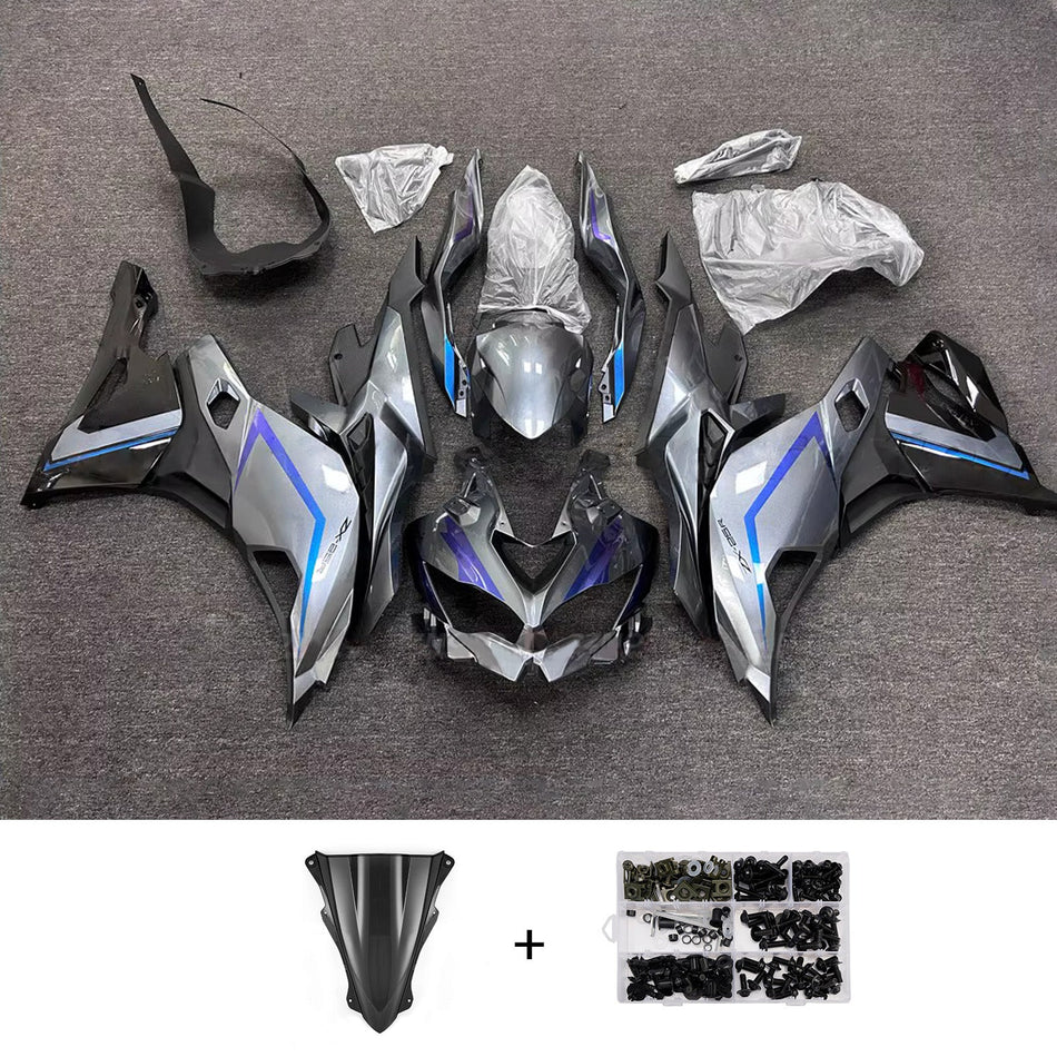 カワサキ Ninja ZX-25R ZX-4R ZX-4RR 2019-2025 に適合するインジェクションフェアリングキット