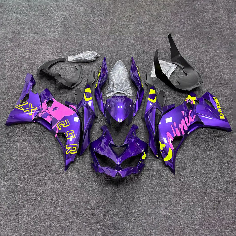 カワサキ Ninja ZX-25R ZX-4R ZX-4RR 2019-2025 に適合するインジェクションフェアリングキット