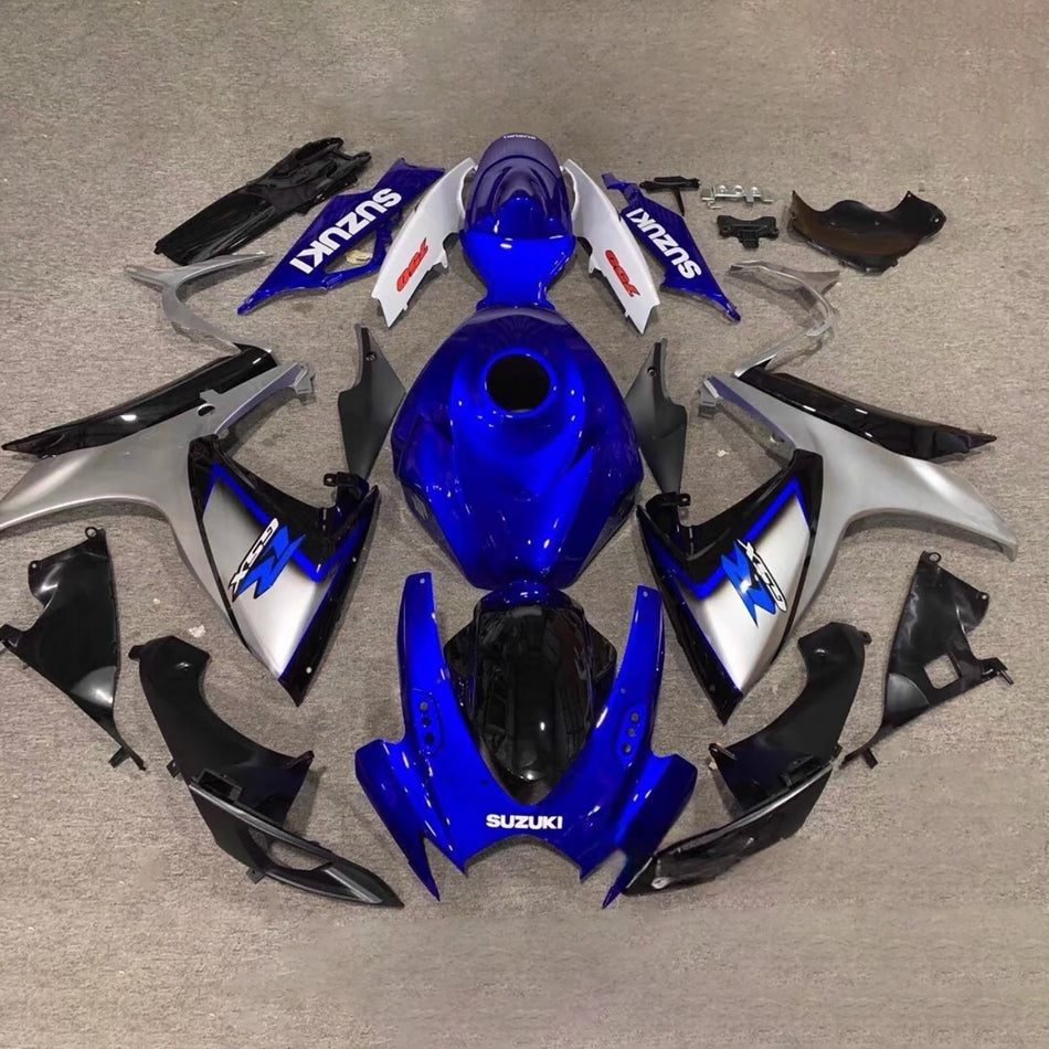 スズキ GSXR 600/750 2006-2007 K6 用 インジェクションフェアリングキット ボディワーク プラスチック ABS