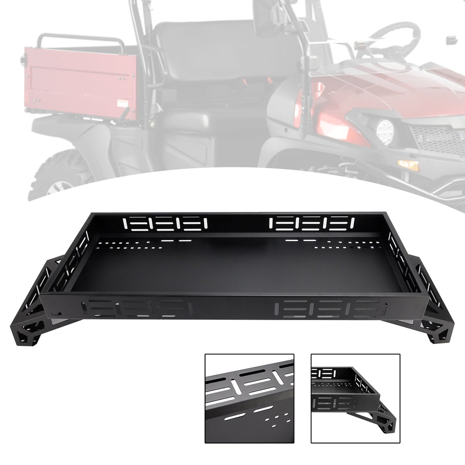 Utv レイズドメタルフルベッドラック ユニバーサルスチール Polaris Ranger 900 一般用