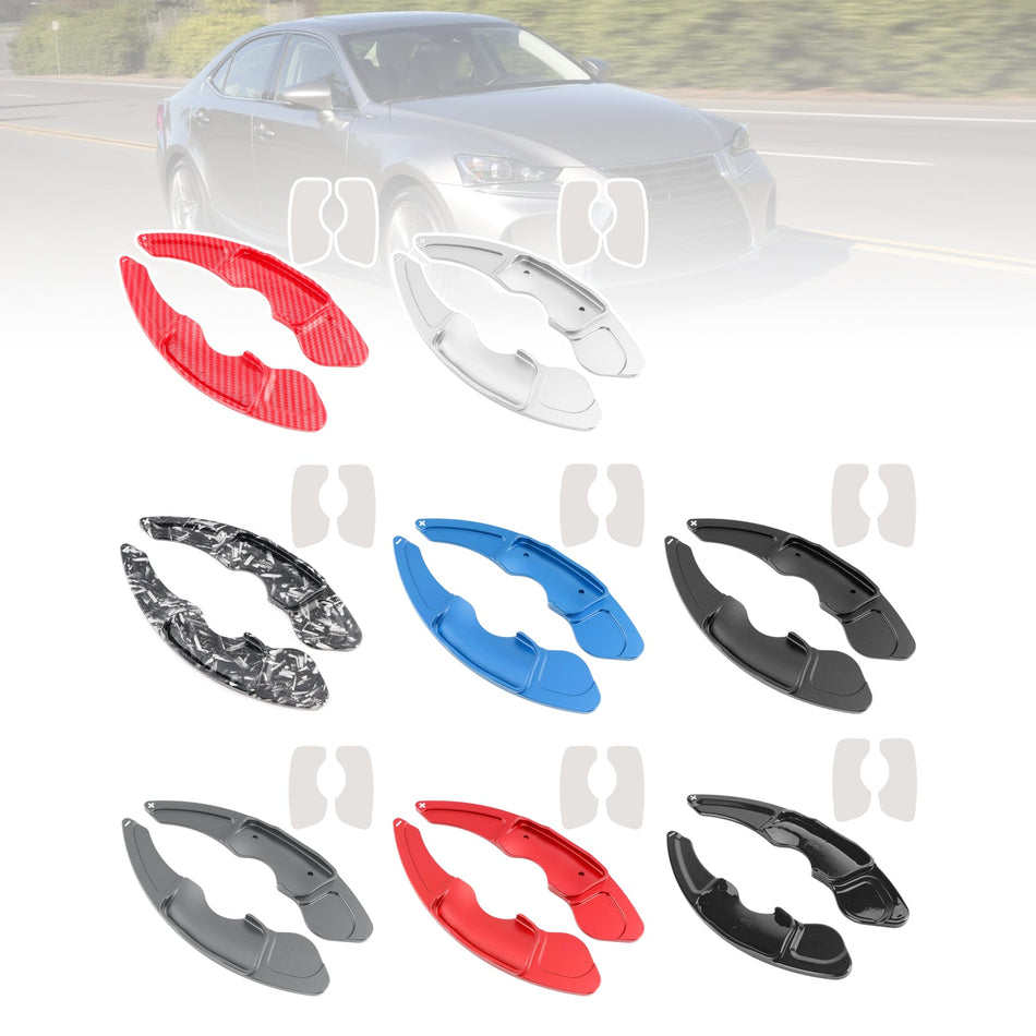 レクサス IS RC RCF NX用ステアリングホイールパドルシフターエクステンション
