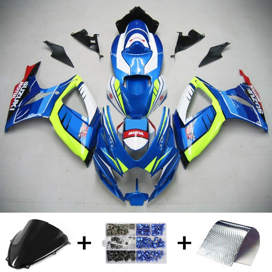 2006-2007 スズキ GSXR 600/750 K6 Amotopart インジェクションフェアリングキット ボディワーク プラスチック ABS #112