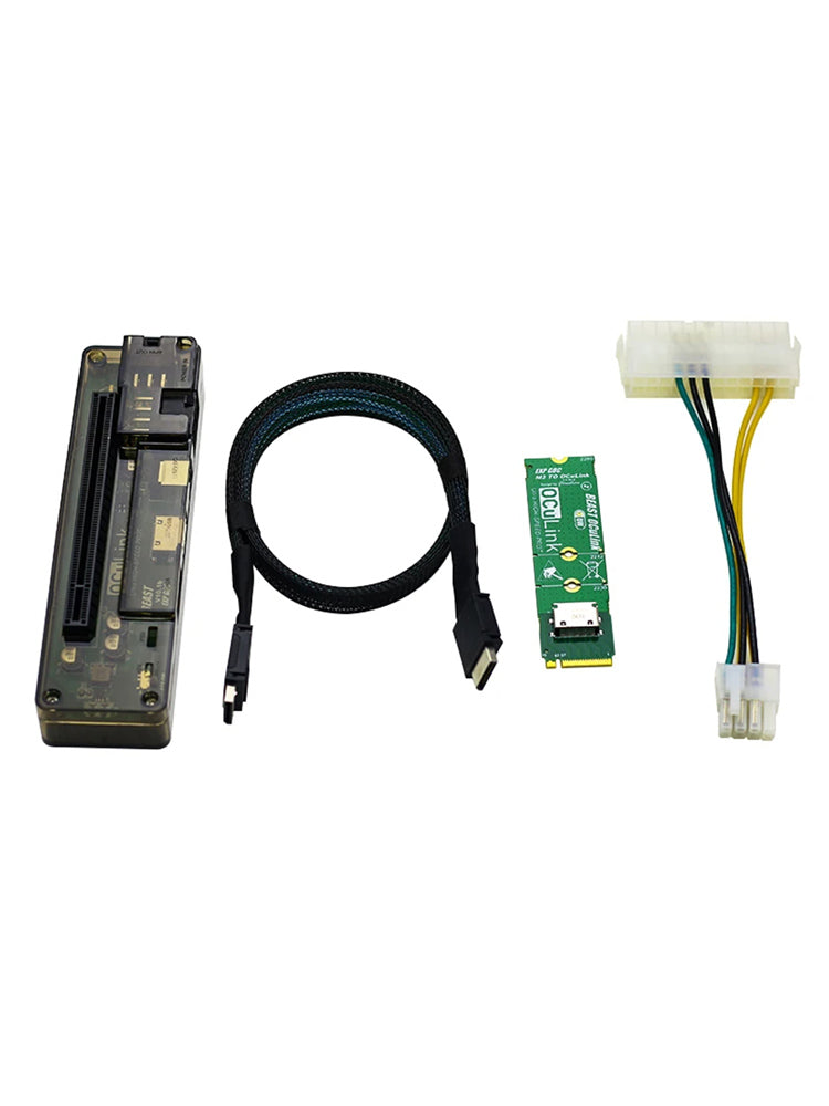 PCI-E X4 M.2 - OCULINK アダプターボード 外付けビデオカード ノートパソコン ドッキングステーション