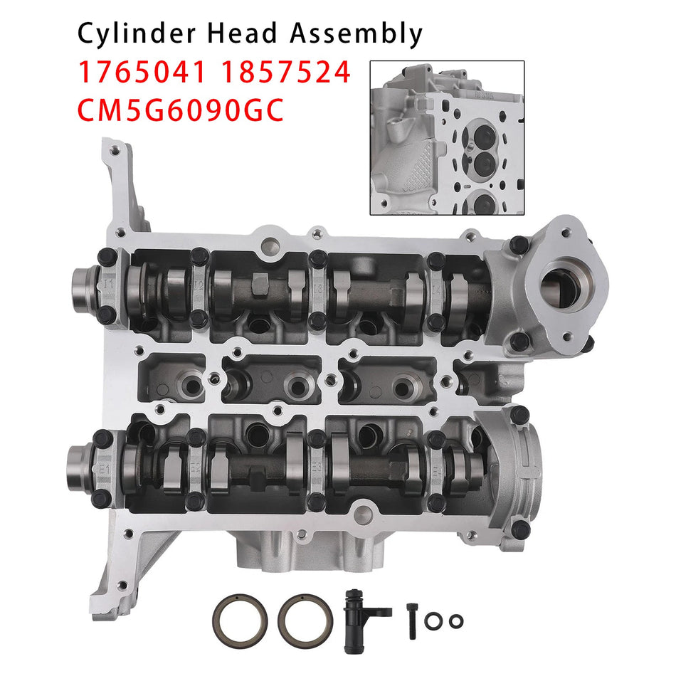フォード フォーカス 1.0 EcoBoost 用シリンダーヘッド一式 1765041 1857524 CM5G6090GC