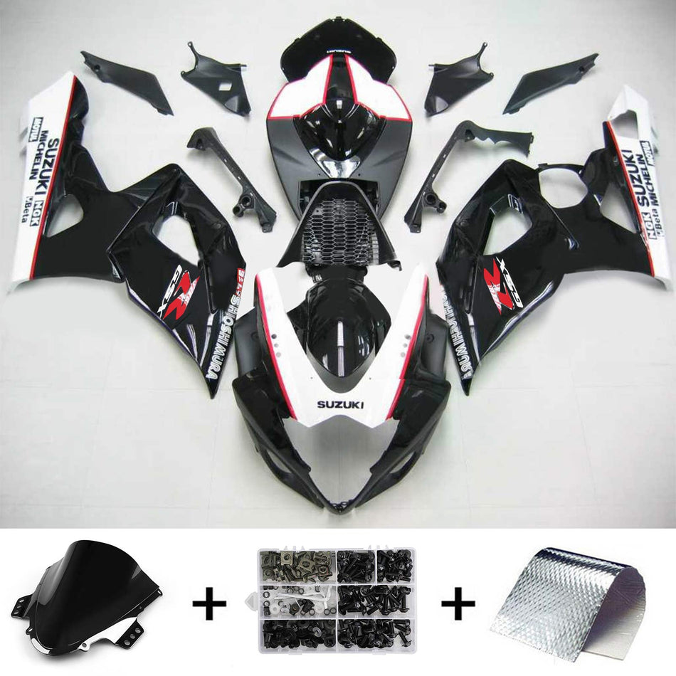 2005-2006 スズキ GSXR1000 K5 Amotopart インジェクションフェアリングキット ボディワーク プラスチック ABS #105